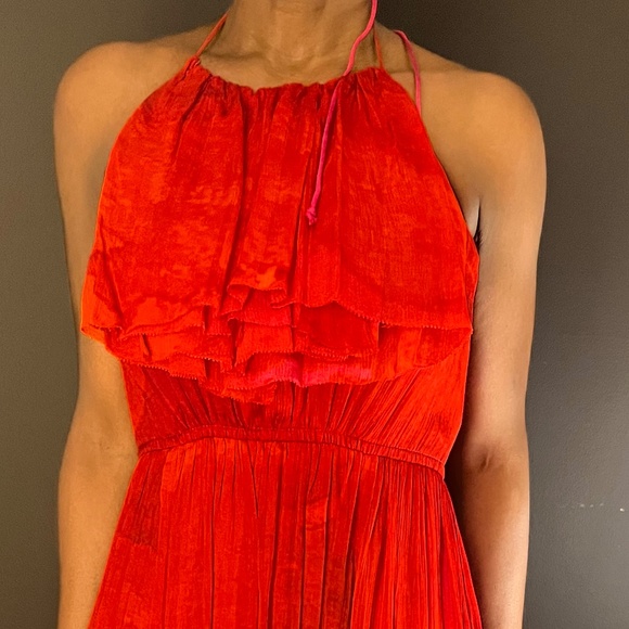 Tracy Reese, size 8, pink/red dress - Picture 2 of 7